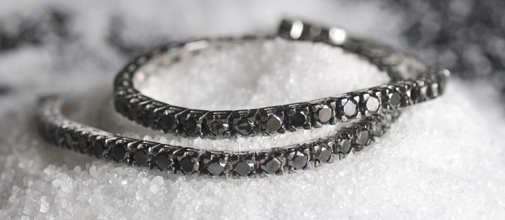 Bracciale tennis nero